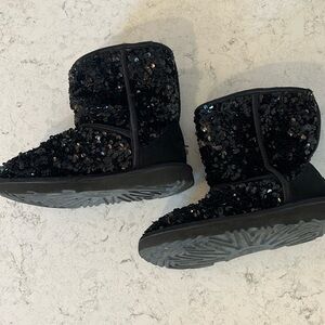 Ugg Black Sequin Boots